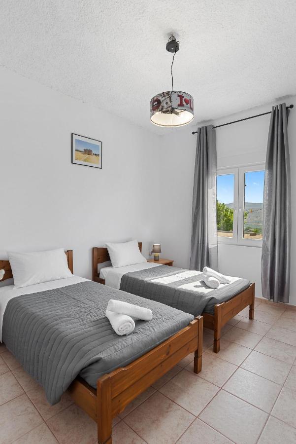 Bella-Maria At Aptera With Mountain And Sea View !! Chania  Екстер'єр фото