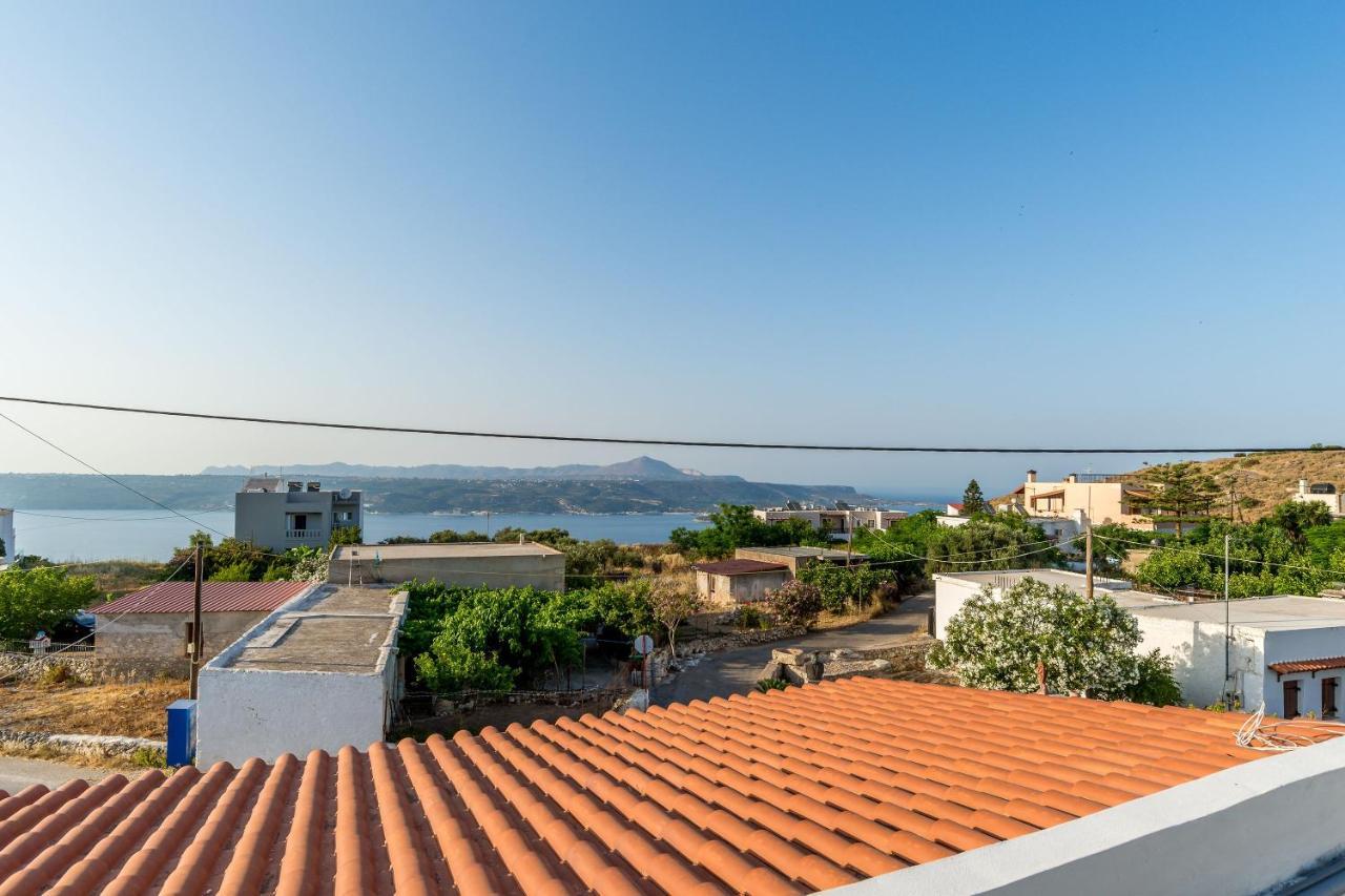 Bella-Maria At Aptera With Mountain And Sea View !! Chania  Екстер'єр фото