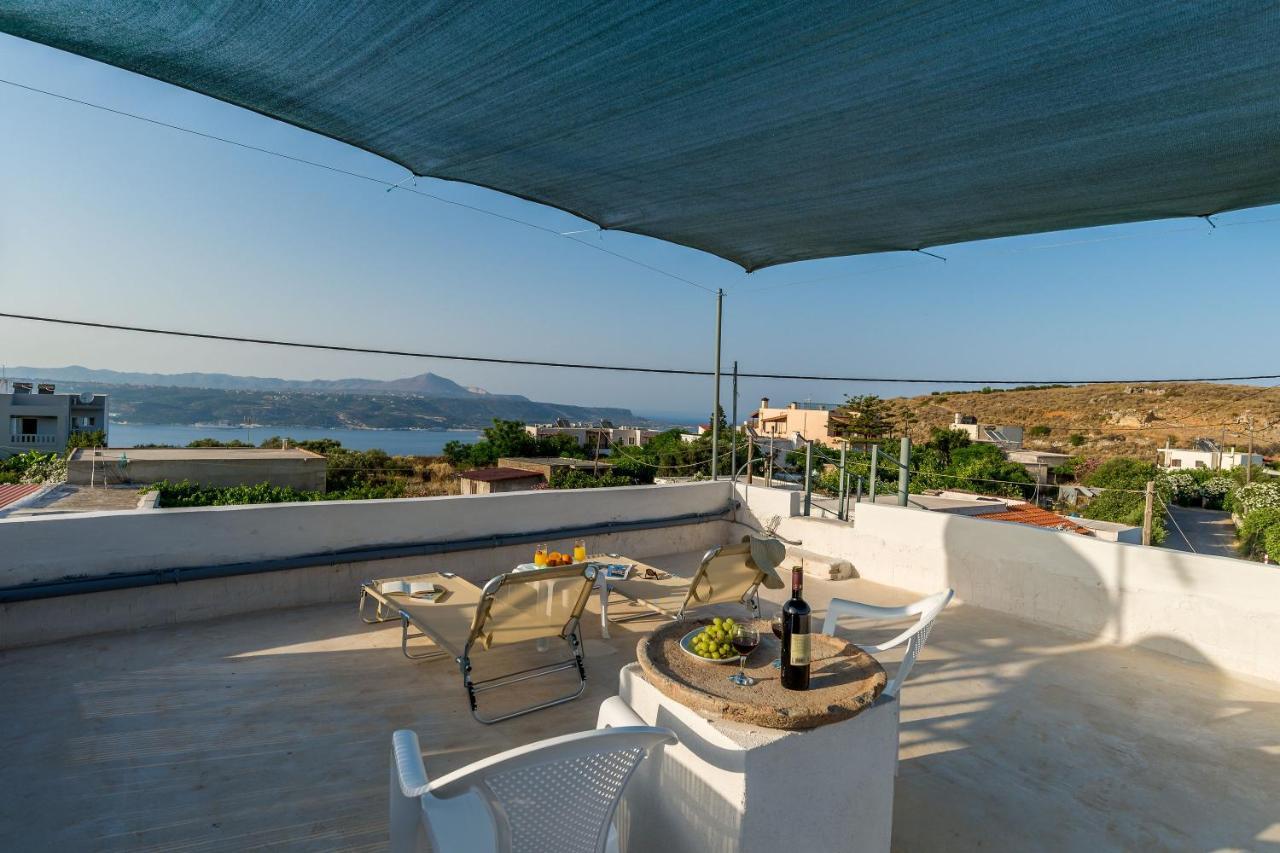 Bella-Maria At Aptera With Mountain And Sea View !! Chania  Екстер'єр фото